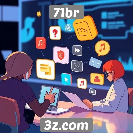 Recursos interativos disponíveis em 71br